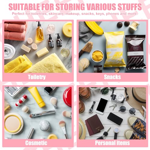 BuyCard Cheer Chenille Letter Bags Clear Makeup Bag, Cheerleader Gifts Cosmetic Bag, Varsity Preppy Patch Flat Pouch Cheer Accessories, Waterproof PVC Organizer Toiletry Bag for Women Girls White - color: White-Cheer