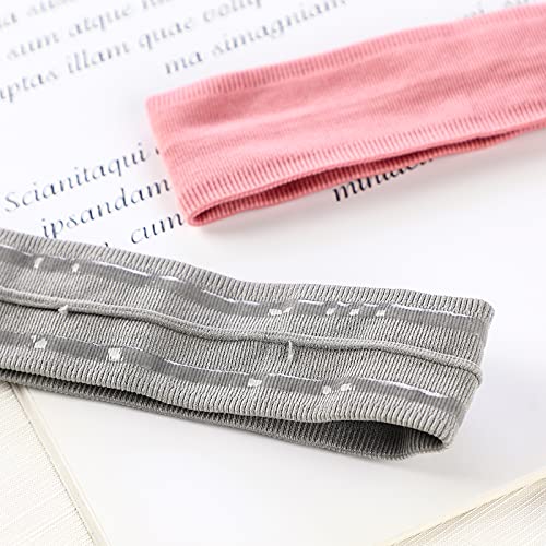 Workout Headbands Non Slip Headband Sport Headbands Sweatbands Elastic Sport Hair Bands for Sports Travel Indoor Fitness Gym - color: solid1