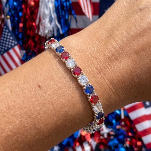 925 Sterling Silver Bracelets for Women Stack, Trendy Tennis Bangle Cuff Jewelry Set 14K Gold Plated, Adjustable Bracelet Set for Wrist Essentials, Women Fashion Watch Band Acecessories - style: SZ-TENNIS-independent4mm-gold