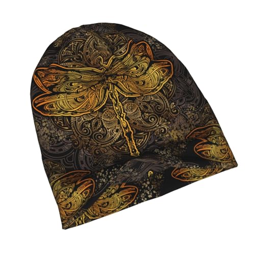 Tenna Teki Women Slouchy Beanie Chemo Hat Cancer Caps for Patient | Autumn Spring Lightweight Comfortable Breathable Beanie for Men - color: Brown