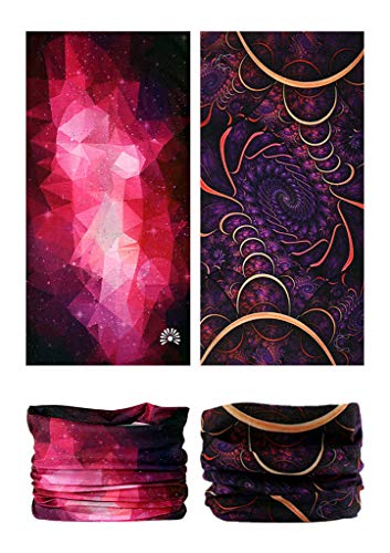 Head Wrap Headwear Headband Bandana Face Mask magic scarf for men & women - color: 12pcs. Liberal