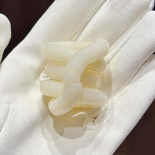 Fidget Bracelet Natural Bodhi Seeds Beaded Bracelets Zen Fidget Stretch Bracelets Alleviate Anxiety Stress Protection Healing Bodhi Jewelry Gifts for Women Men - color: B1:Fidget Bracelet