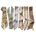 kcctoo 2/6/10Pack Scarf Bags for Women Handbag Scarfs Band Hair Neck Scarves Fashion Gifts - color: 6pc Scarf Yellow