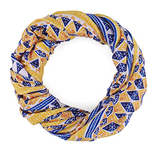 KAKU NANU Women Turban Chemo Beanies Pre Tied Caps Baggy Slouchy Headwear Sleep Scarf - color: Bohemian