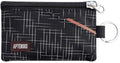 RFID Blocking Travel Wallet with Adjustable Lanyard, Small Nylon Zipper Pouch and Badge Holder for ID, Credit Cards, Cash, Keys, Commuters (Black+) - color: Black+