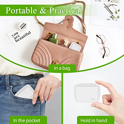 1 Pieces Pill Organizer Reusable Pocket Pill Case Portable Open Pill Pouch Silicone Small Pill Box Pill Container Pill Holder Pill Bags Organizing Medication, Vitamins, and Tablets for Travel (White) - size: Pack of 1