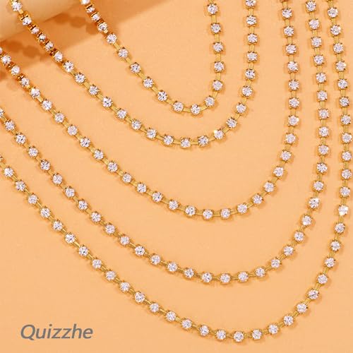 Boho Layered Crystal Leg Chains Silver Trendy Rhinestone Tassel Sexy Body Chain Beach Rave Party Jewelry Accessories Gifts for Womens