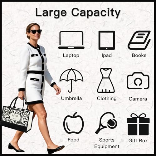 50th/60th/70th/40th/30th/80th Birthday Gifts for Women Her, Birthday Gifts Tote Bag for Mom Wife Aunt Friends - style: 30th
