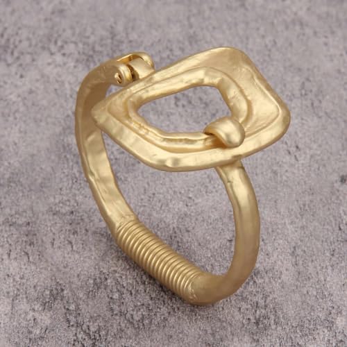 Chunky Gold Bracelet Trendy Gold Cuff Bracelets for Women Statement Silver Arm Cuffs Bangles Arm Punk Jewelry Accessories - style: Chunky Gold Arm Cuffs