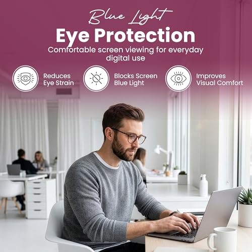 LifeArt Round Blue Light Blocking Glasses, Computer Glasses, Gaming Glasses, TV Glasses for Women Men (Tortoise, 0.25 Magnification) - color: 01_days_tortoise, size: +0.25 Magnification