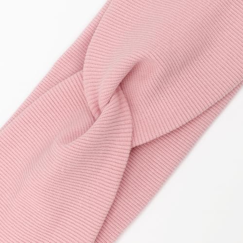 AQOKKA Elastic Knotted Headbands for Women Criss Cross Head Bands for Women's Hair Non Slip Boho Wrap Twisted Hair Accessories - color: 8 Pack Ribbing Cross Headbands A