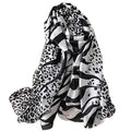 Silk Scarf Mulberry Silk Fashion Scarves Long Lightweight Shawl Wrap … - color: W10