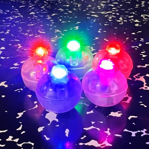 UMBRELLALABORATORY Steampunk FIRE Necklace - Pendant Glow Locket - Great Gifts for women, Mother, Father, cute magical Jewelry - color: 5pcs replacemnt lights only-orange, pink, red, blue, teal/green