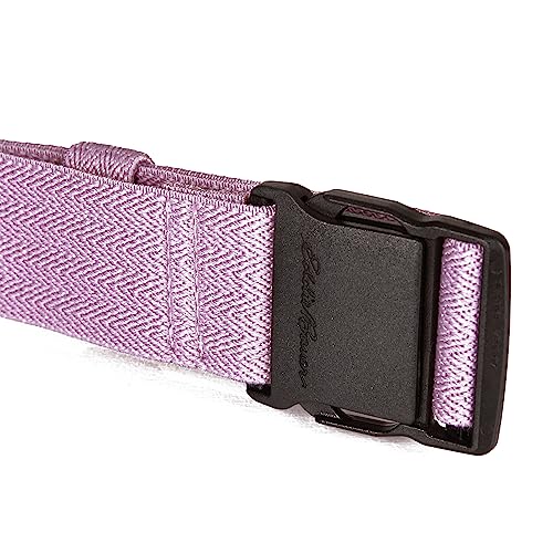 Eddie Bauer Women's Active Stretch Webbing Trail Belt With Quick Release Buckle, One Size Fits Most - color: Purple