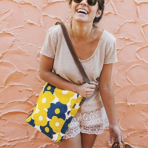MAIKA Recycled Canvas City Sling Crossbody Bag - color: Hana