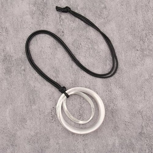 Chunky Necklace for Women Boho Pendant Necklace Statement Western Choker Necklaces for Women Vintage Bohemian Jewelry - style: Bohemian Long Necklaces