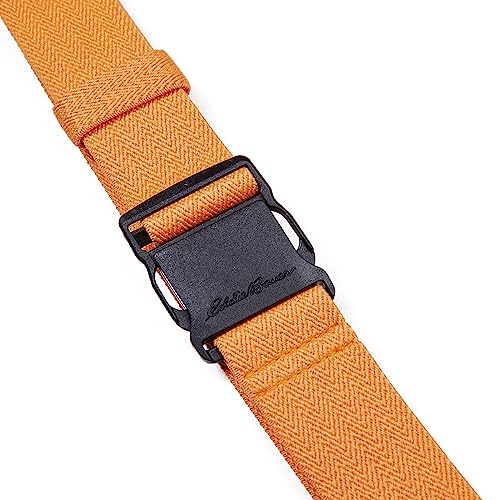 Eddie Bauer Women's Active Stretch Webbing Trail Belt With Quick Release Buckle, One Size Fits Most - color: Orange