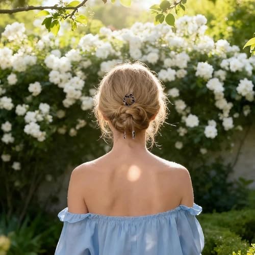 4 Pcs French Hair Pin, Elegant Hair Accessories, French Twist Hair Pin for Women Girls, Elegant Hair Clips for Everyday Use