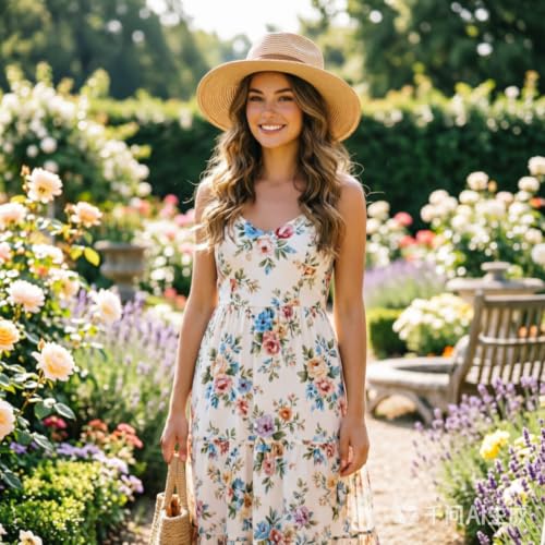 DRESHOW Women Straw Panama Hat Travel Fedora Beach Sun Hat Summer Wide Brim Straw Roll up Hats UPF 50+ - color: Fedora Hat: Khaki (Brown Ribbon)