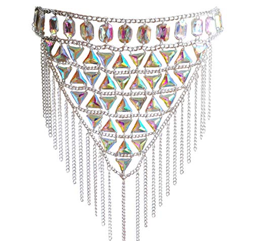 Women's Sexy Suit Body Chain - color: Silvery Color Skirt chain -099-2