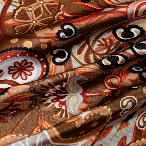 RIIQIICHY Women Head Hair Scarf Like Satin Silk Scarf Sleeping Hair Wrapping Night 27.5" - color: C016