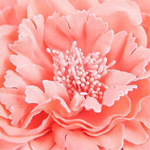 Hair Flower Clips Brooch Boutique Hair Accessories Bohemia Hairpins for Women Girls (Pink) 1 Count (Pack of 1) - color: Pink