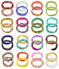 TOBENY SHIWE 24PCS Waist Bead Chains for Women Colorful Summer Body Chains Belly Beads Bikini Jewelry Chains Bead Waist Chains Set - style: Style G-32P