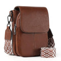 TANTOMI Small Crossbody Bags for Women Trendy, Cell Phone Purses Wallet with 4 Card Slots, Small Purses with Adjustable Strap - color: 02-brown