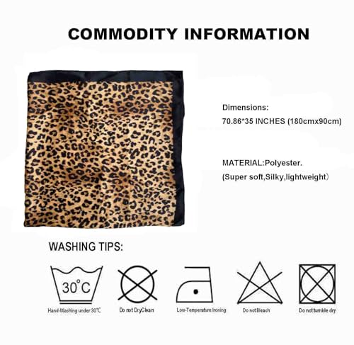 Acotavie Scarfs for Women Dressy Fashion Scarves Long Floral Pattern Scarf Lightweight Sunscreen Shawls - color: C029