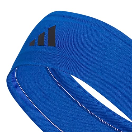 adidas Alphaskin Tie Headband - color: 3/Collegiate Royal Blue/Black