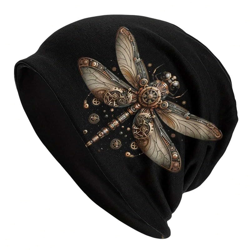 Tenna Teki Women Slouchy Beanie Chemo Hat Cancer Caps for Patient | Autumn Spring Lightweight Comfortable Breathable Beanie for Men - color: Black