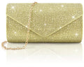 PACETAP Rhinestone Clutch Purses for Women, Sparkly Glitter Evening Bags Handbag Crossbody Bag for 1920s Party Wedding Prom(Light Yellow) - color: Rhinestone Light Yellow