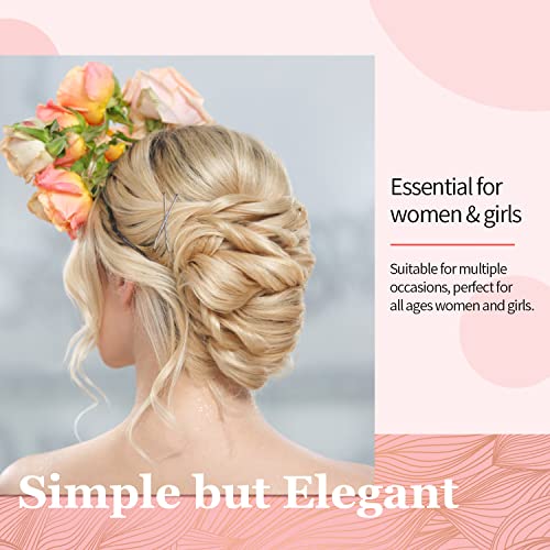 MORGLES 120PCS Silver Large Bobby Pins for Gray Thick Hair, 2.75" Jumbo Hair Pins with Box - color: Silver (2.75inch)