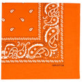 Raylarnia Bandana Multi-Purpose 100% Cotton Headbands for Women, 22 inch Paisley Cowboy Bandanas for Men - color: Gold