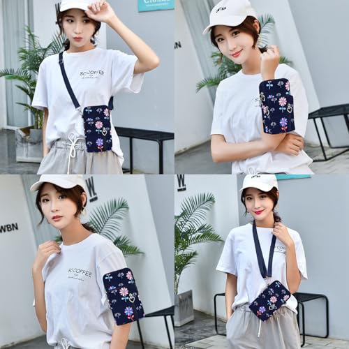 BIAOTIE Lightweight Small Crossbody bags Cell Phone Purses Travel Pouch Shoulder Bag for Women - color: Dark Blue-fl