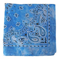 Motique Accessories Modern Tie Dye Bandana - color: Bright Blue
