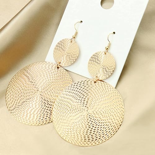 Boho Earrings for Women Trendy Gold Dangle Earrings Vintage Bohemian Indian Country Jewelry Gifts Boho Dress Chic Clothing - color: C6:boho earrings