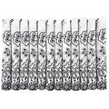 Bandanas Gift Set 12 Pack Soft Thin Handfeel Cotton Bandanna Scarf for men - color: White