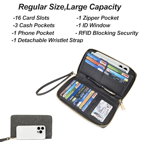 Purses And Wallets Set For Women Work Tote Satchel Handbags Shoulder Bag Top Handle Totes Purse With Matching Wallet - color: A55-3pcs/Set Darkgrey