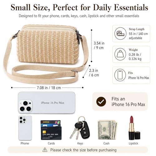 Small Crossbody Bag for Women - color: Dc-yellow