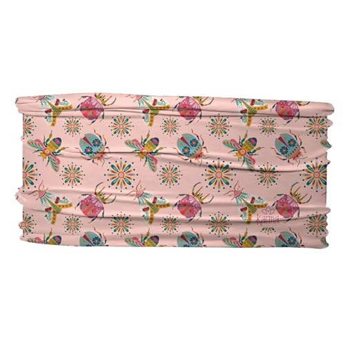 Karma Bugs Headband for Women - Thin - Fabric Headband and Stretchy Hair Scarf