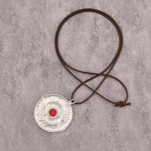 JAOYU Boho Necklace for Women Large Pendant Necklace Boho Long Choker Leather Gold Necklace Vintage Earthy Jewelry Trendy - style: Boho Chunky Necklace