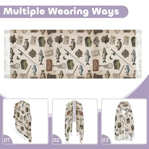 Scarfs for Women Fall Winter Scarves Shawls and Wraps for Evening Dresses - color: Design14