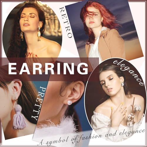 Cubic Zirconia Ear Cuff Non-Piercing CZ Clip on Earrings Round Crystal Stud Earrings Silver Cartilage Hypoallergenic Earrings Set Party Prom Jewelry for Women - color: Purple