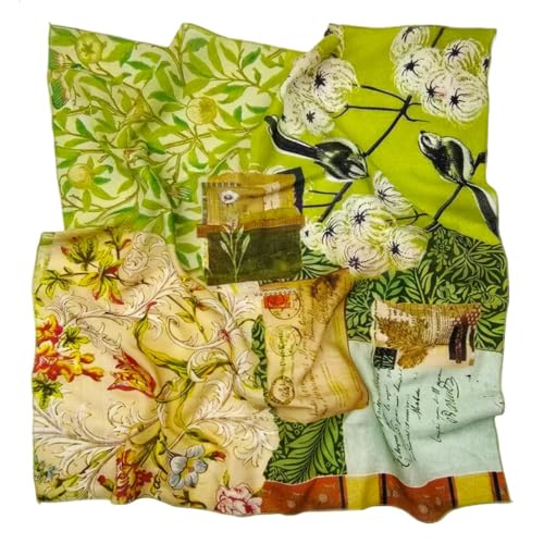 Large Cotton Bandana Lightweight Head Hair Scarf Headbands Wraps Cover Handkerchiefs for Women Men 25 x 25 inch - color: Rt25