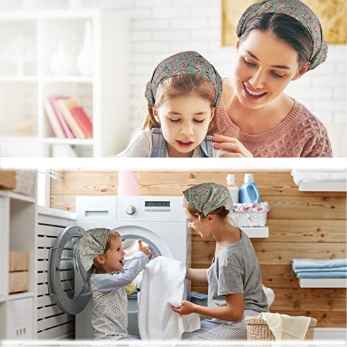 Jaciya Hair Scarfs Headband Bandana 10pcs Head Scarves Hair Accessories for Women pañuelos para la cabeza para mujer - color: Color-1