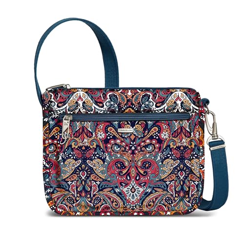 Travelon Anti-Theft Classic Small East/West Crossbody - color: Summer