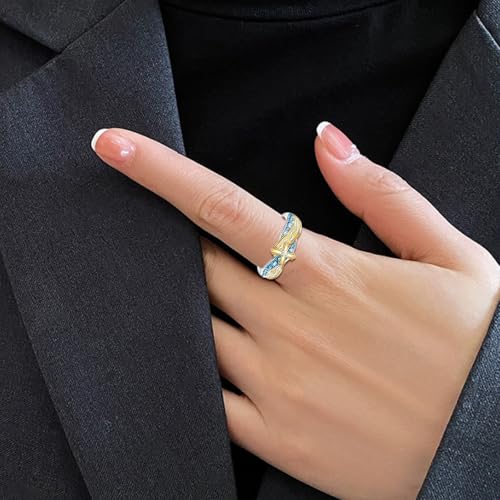 Cross Ring for Women Gold and Silver Cross Ring Rhinestone Boho Statement Fashion Jewelry Rings Anniversary Birthday Gifts for Women