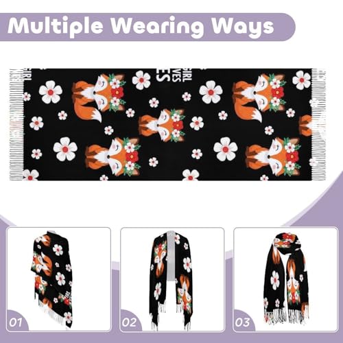 Scarfs for Women Fall Winter Scarves Shawls and Wraps for Evening Dresses - color: Design17
