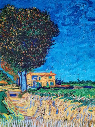 VENVSBEE Reversible Scarf Soft Large Shawl Wrap Blanket Double Sided Art Print Warm Pashmina Stoles Klimt Van Gogh Gifts - color: Art 33